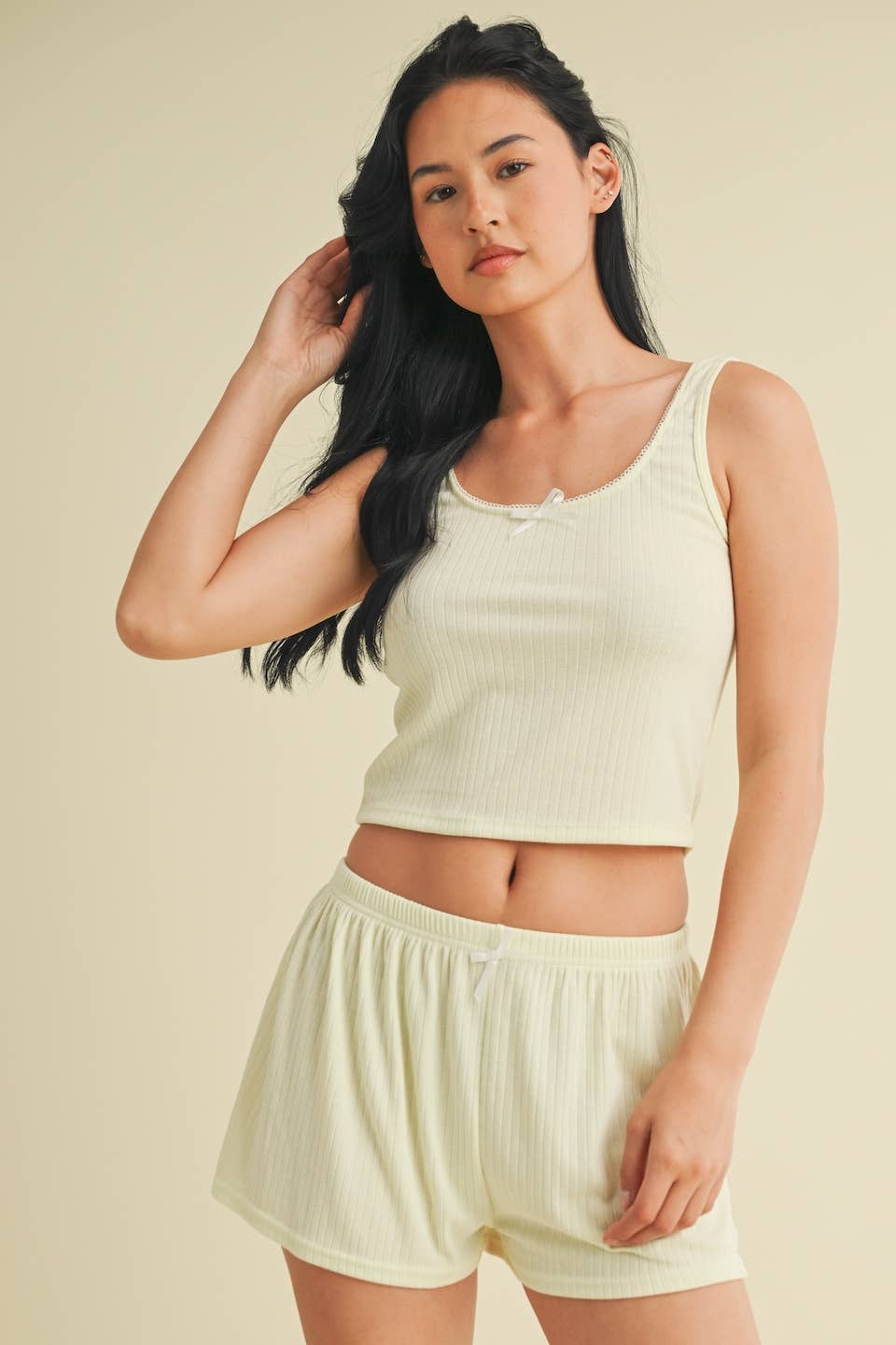 KIMBERLY C - Venta al por mayor Camiseta sin mangas - Mujer - Camiseta de Tirantes Punto Calado Lounge27