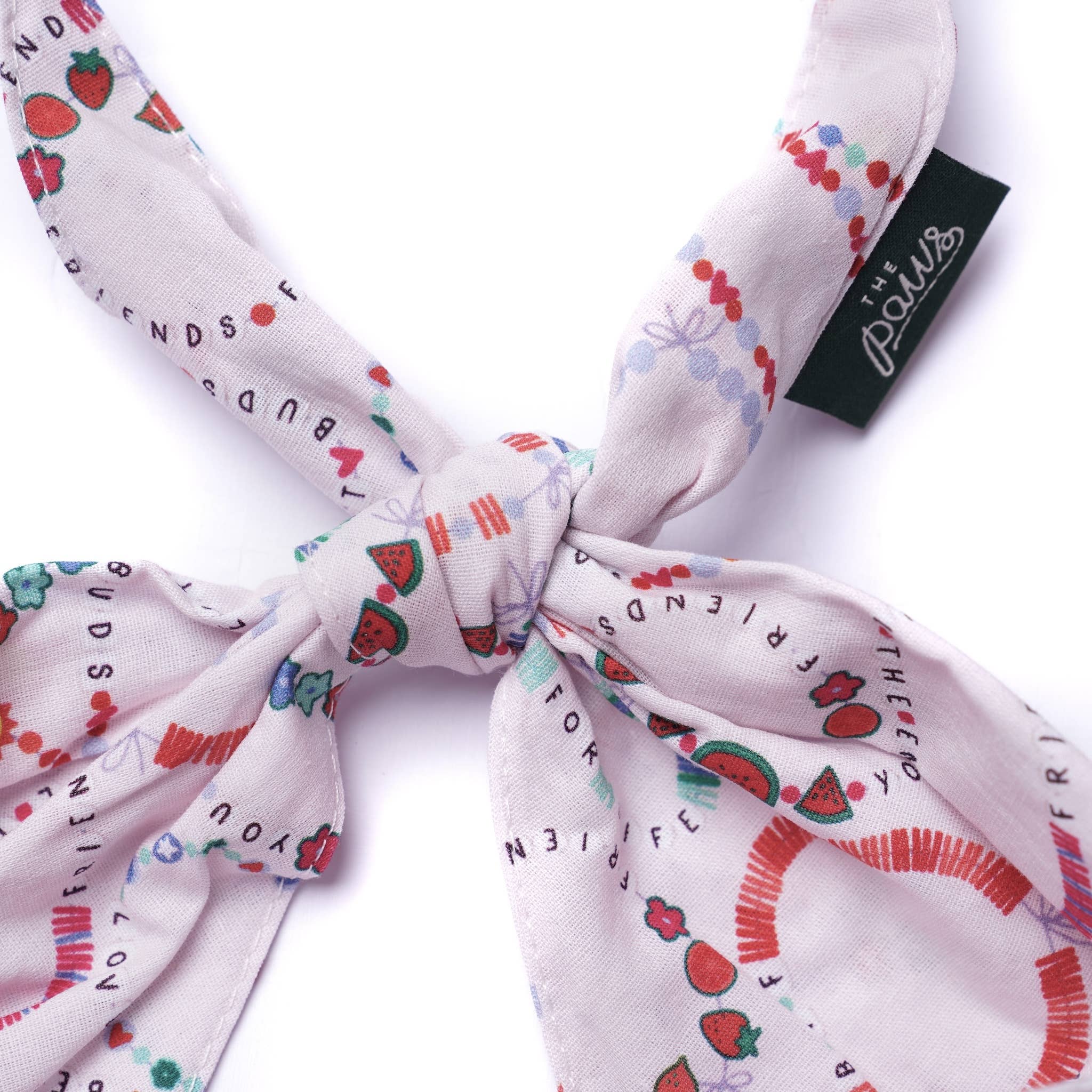 The Paws - Wholesale Pet Bandana - Dog - Bestie Friendship Bracelet Dog Bandana2