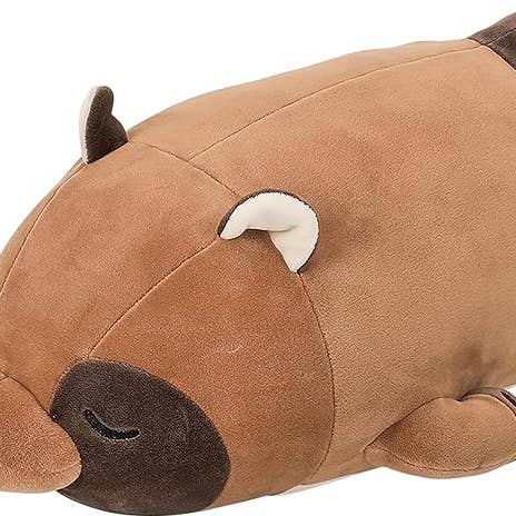 LIV HEART Premium Nemu Nemu Bolster 78212-31 Raccoon for wholesale by Greeting Life America