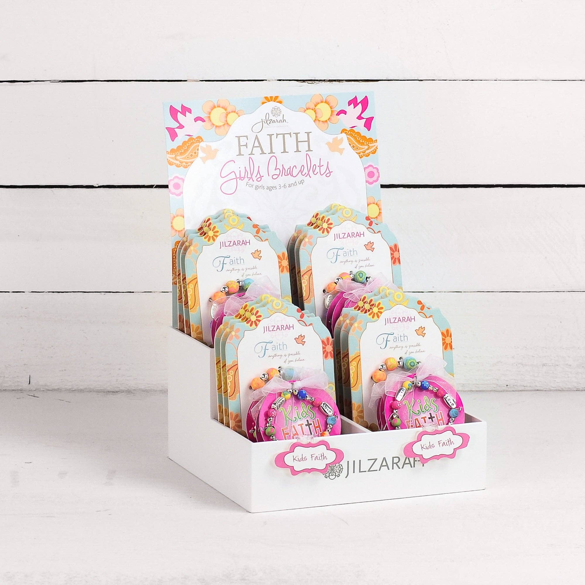 JILZARAH - Wholesale Beaded Bracelet - Kids - Girls Faith Bracelet Collection0