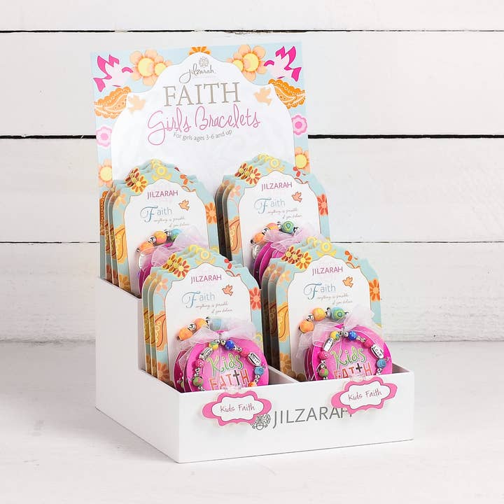 Girls Faith Bracelet Collection for wholesale by JILZARAH