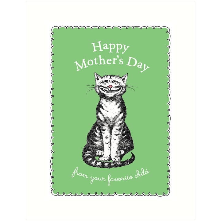 Favorite Child | Mother's Day Greeting Card for wholesale by Lucca Paperworks