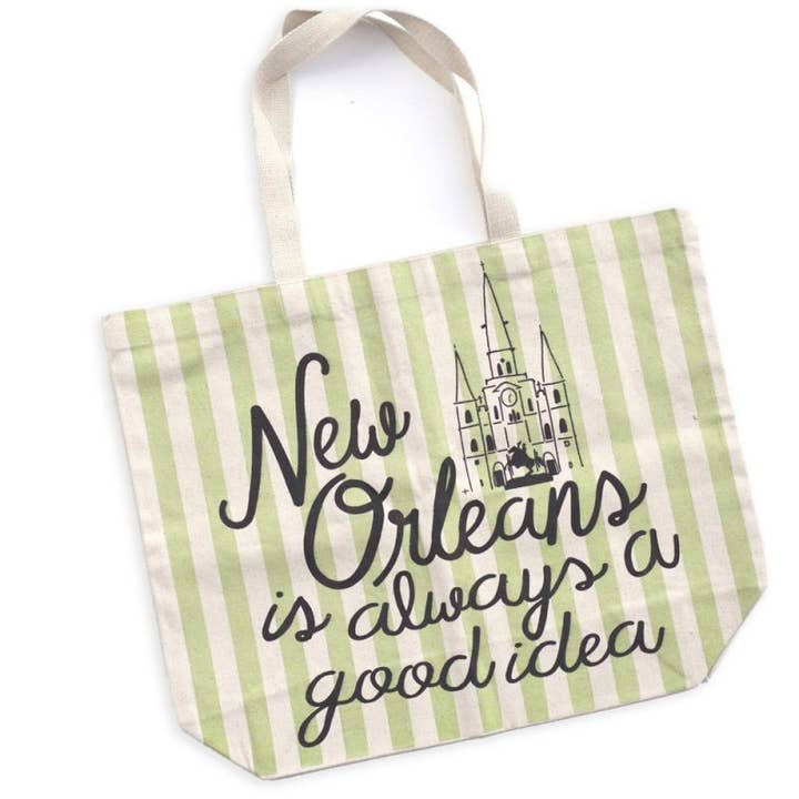 THE PARISH LINE - Wholesale Tote Bag - Women's - Tote Bag – New Orleans is Always a Good Idea