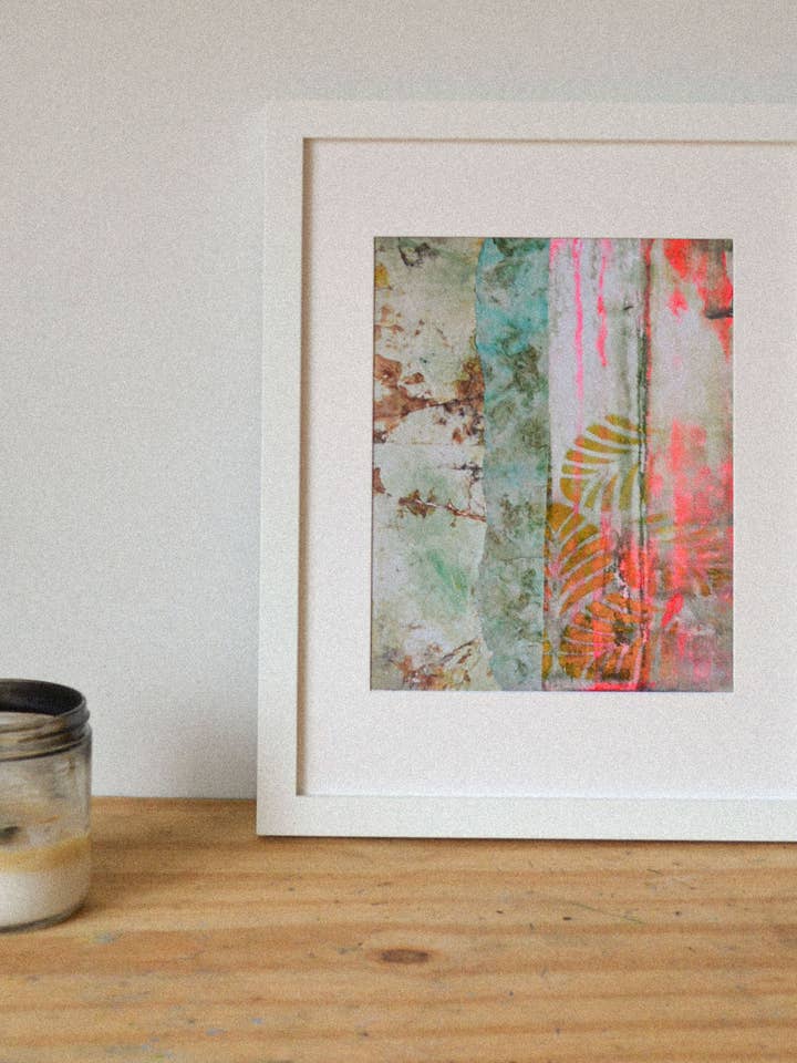 "Neon Jungle" Boho Gallery Wall Giclée Print for wholesale by KT Lane Studio
