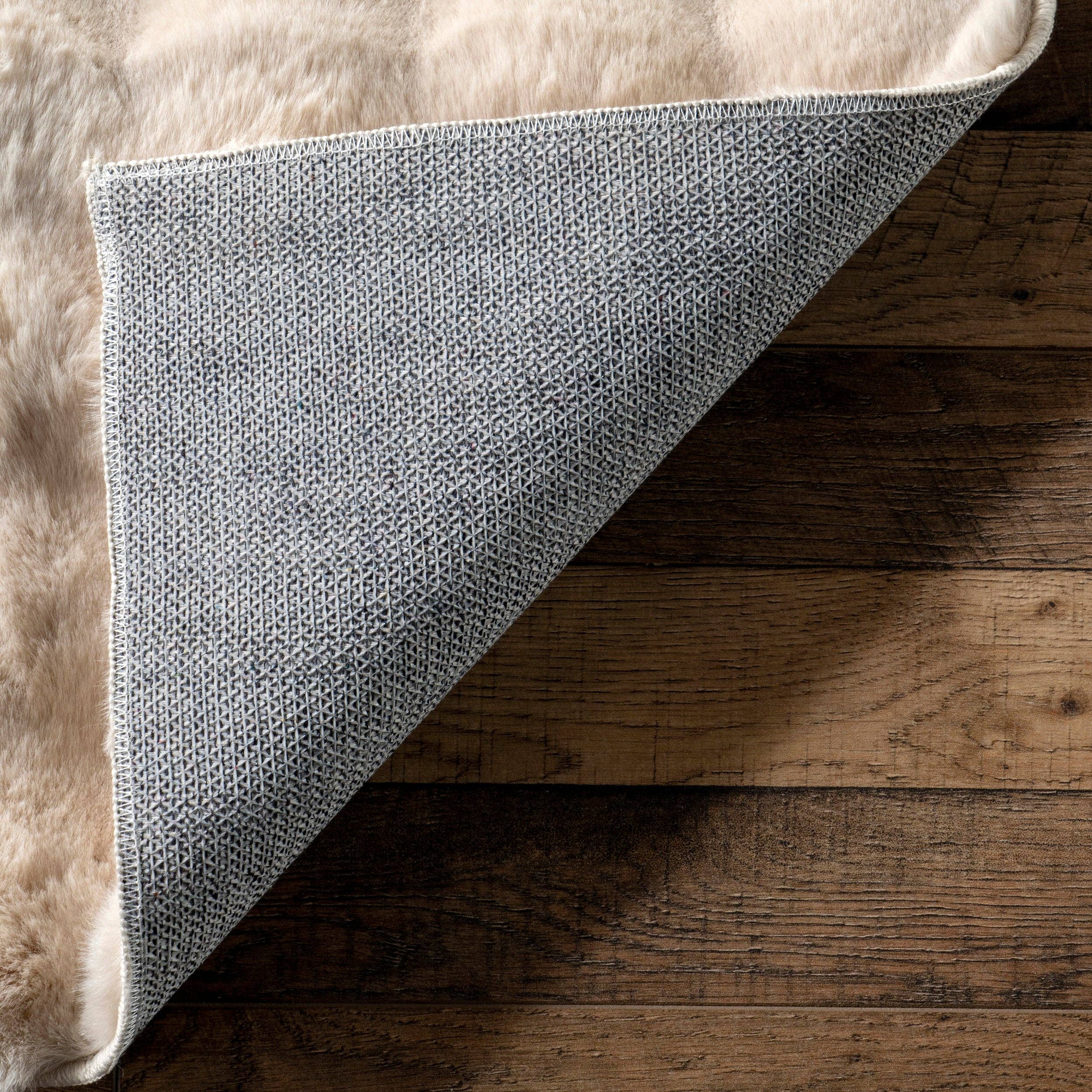 nuLOOM - Wholesale Area Rug - Jeni Solid Faux Rabbit Machine Washable Area Rug43