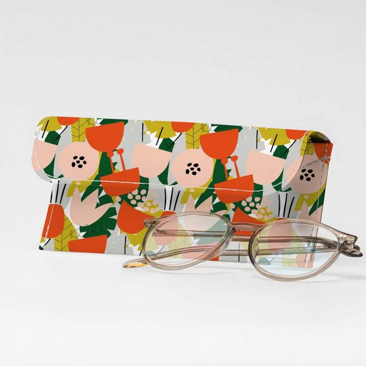 BLOSSOM Tyvek® Eyeglass Case for wholesale by I Like Paper