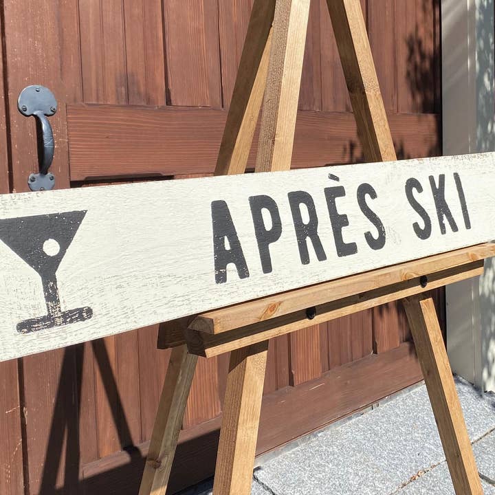 Winni Made - Wholesale Sign - Après Ski Rustic Wood Sign5