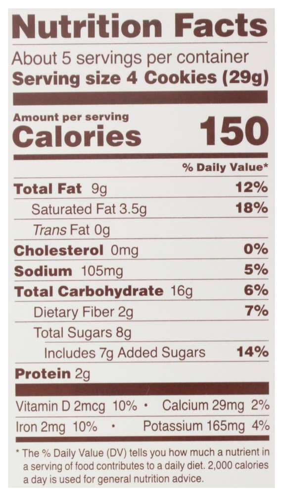 KeHE Distributors, LLC - Wholesale Cookie - Simple Mills Cookies Crunchy Double Chocolate 5.5 oz3