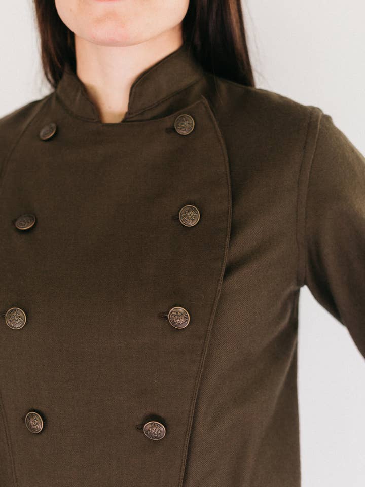 Folkwear - Wholesale Jacket – Women's - 133 Belgian Military Chef's Jacket7