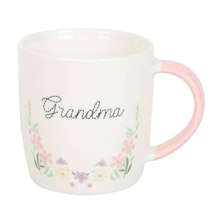 Something Different Wholesale - Vendita all'ingrosso Tazza - Tazza Grandma Pastel con motivo floreale per la festa della mamma3