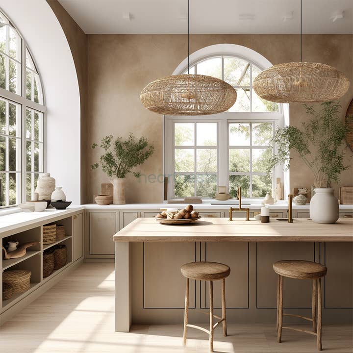 heartnests - Wholesale Chandelier/hanging light - Maldives Rattan Wicker Hanging Light1