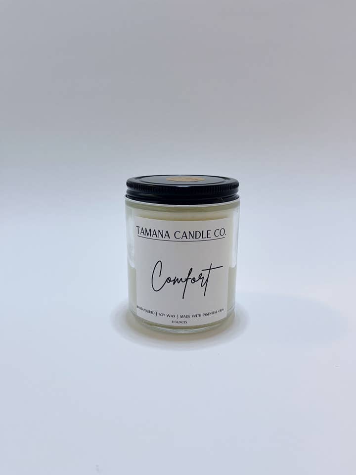 Comfort 8oz for wholesale by Tamana Candle Co.