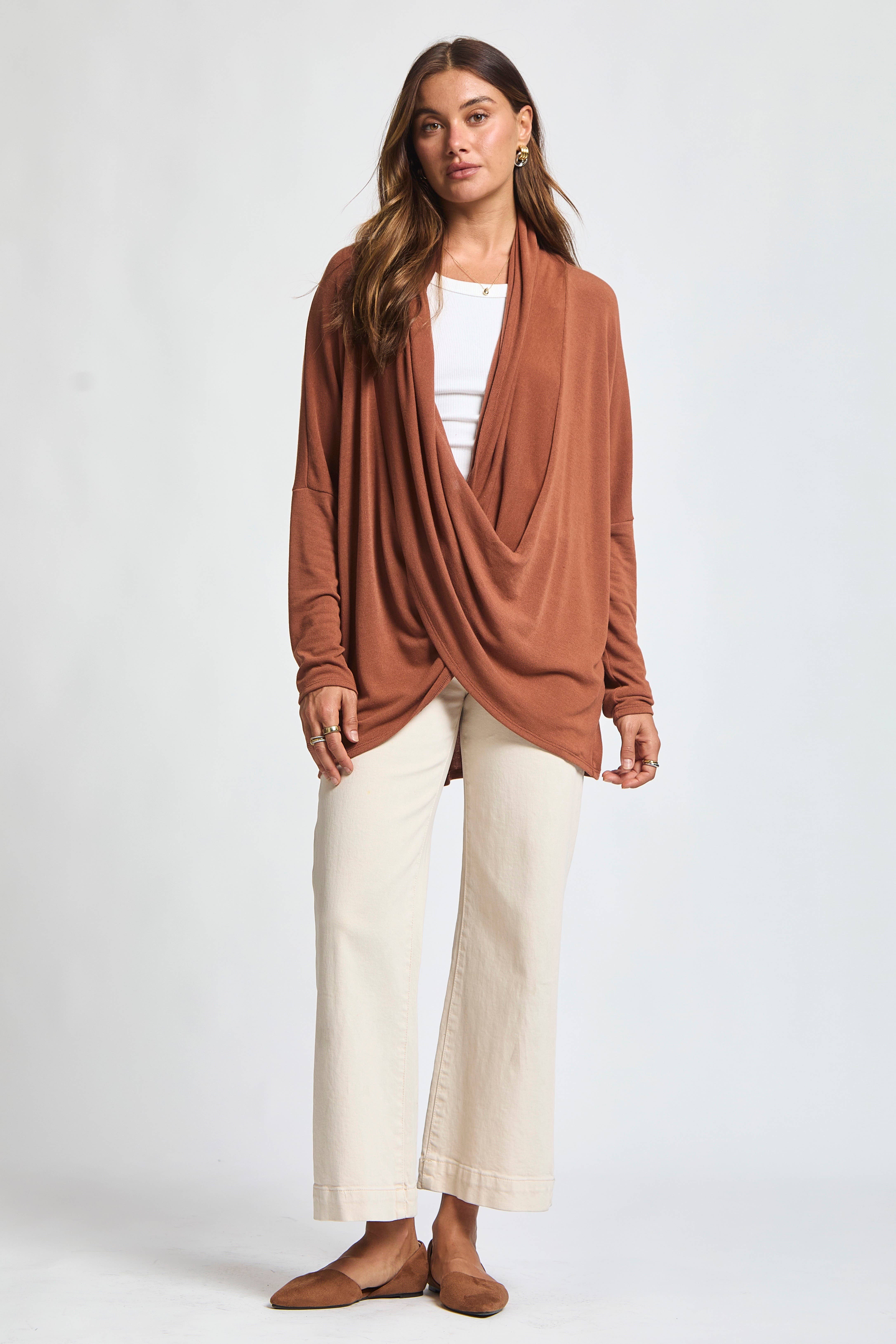 Dear Scarlett - Wholesale Tunic - Women's - Soft Drape Hacci Wrap10