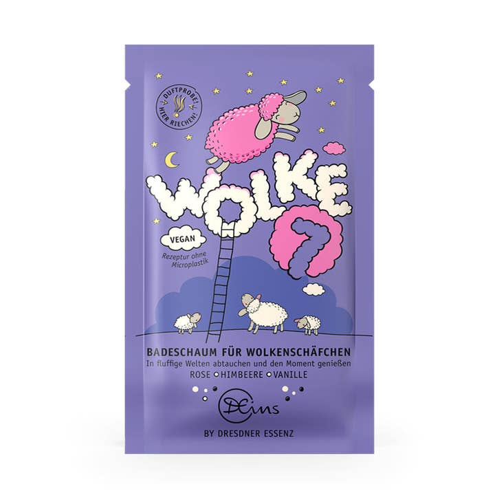 Cloud 7 bubble bath for little cloud sheep for wholesale by Seifen-Shop