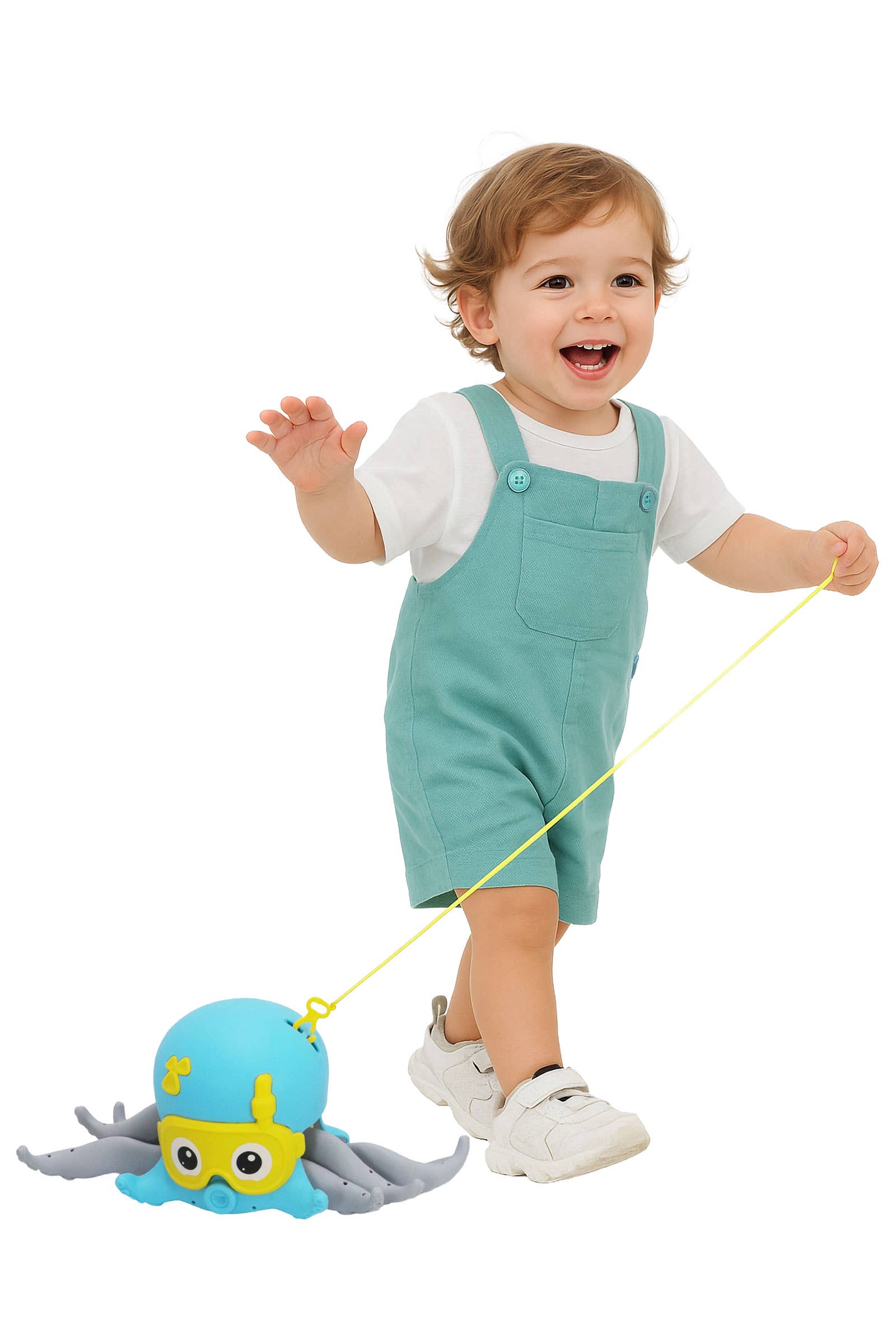 ASSORTED Octopus Wind-up Swimming Crawling Baby Bath Toy for wholesale on Faire1