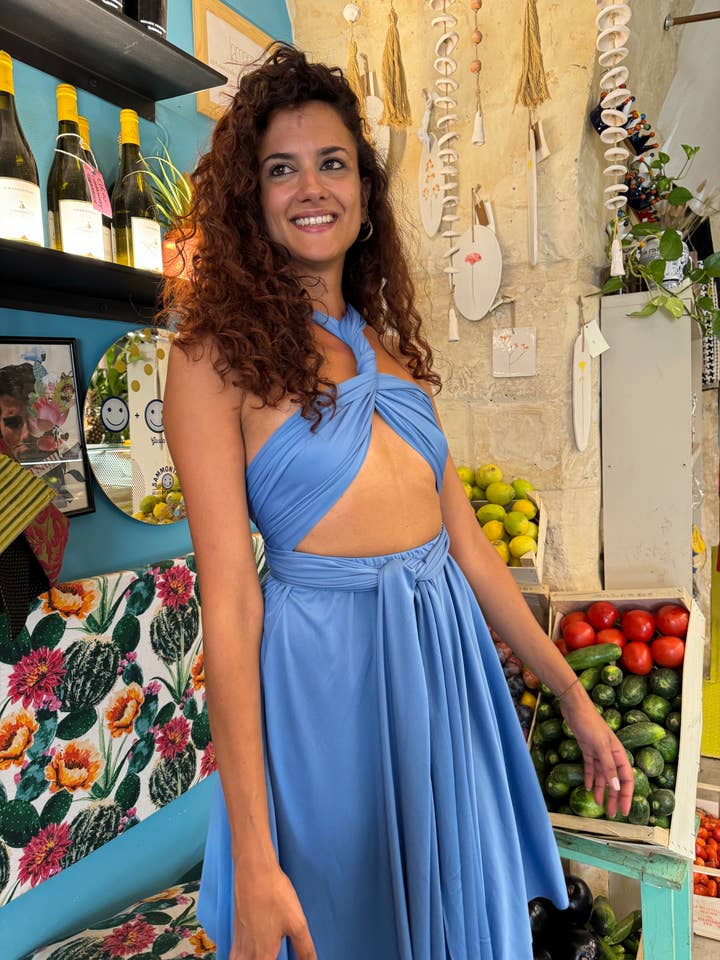 Bijondo - Wholesale Dress - Women's - Ayunita Infinity Convertible Short Dress36