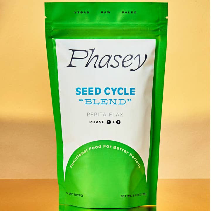 Phasey – wholesale Protein/superfood powder – Pepita Flax Seed Cycle Blend