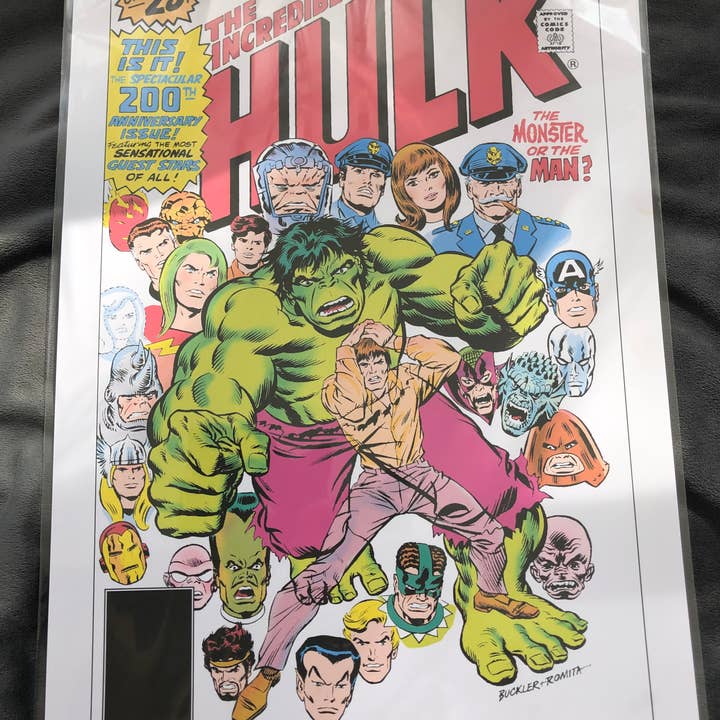 Billies Inks - Wholesale Gallery Wall Set - Set of 3, 200th Edition Comic Cover Prints4