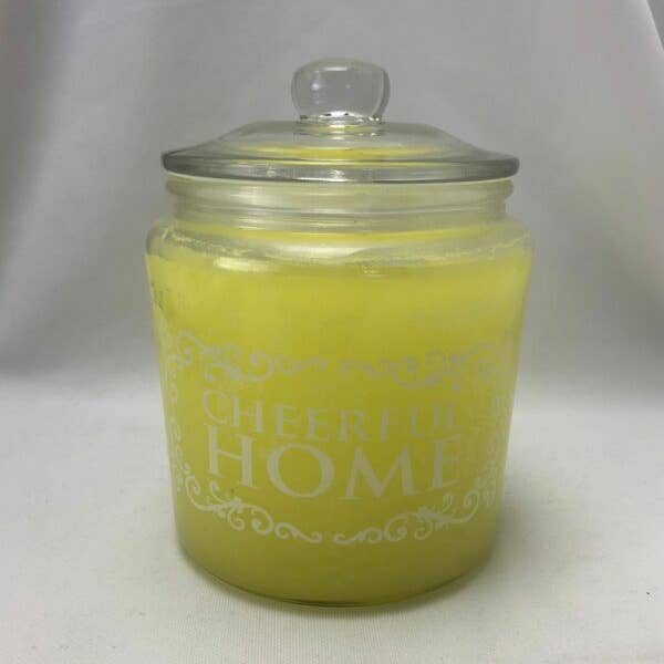 Arcucci Trade Srl - Wholesale Jar/Filled Candle - CHEERFUL HOME 26OZ SCENTED CANDLE WITH CANDLE HOLDER10
