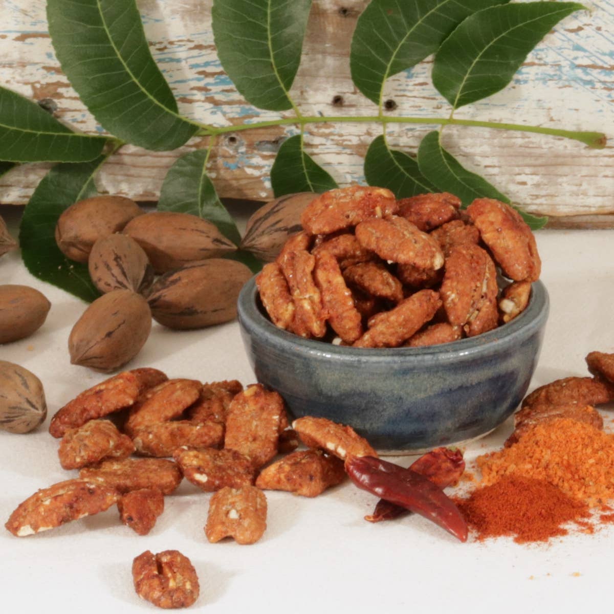 Goodson Pecans - Vente Noix - Pecanes de Sriracha grillées1
