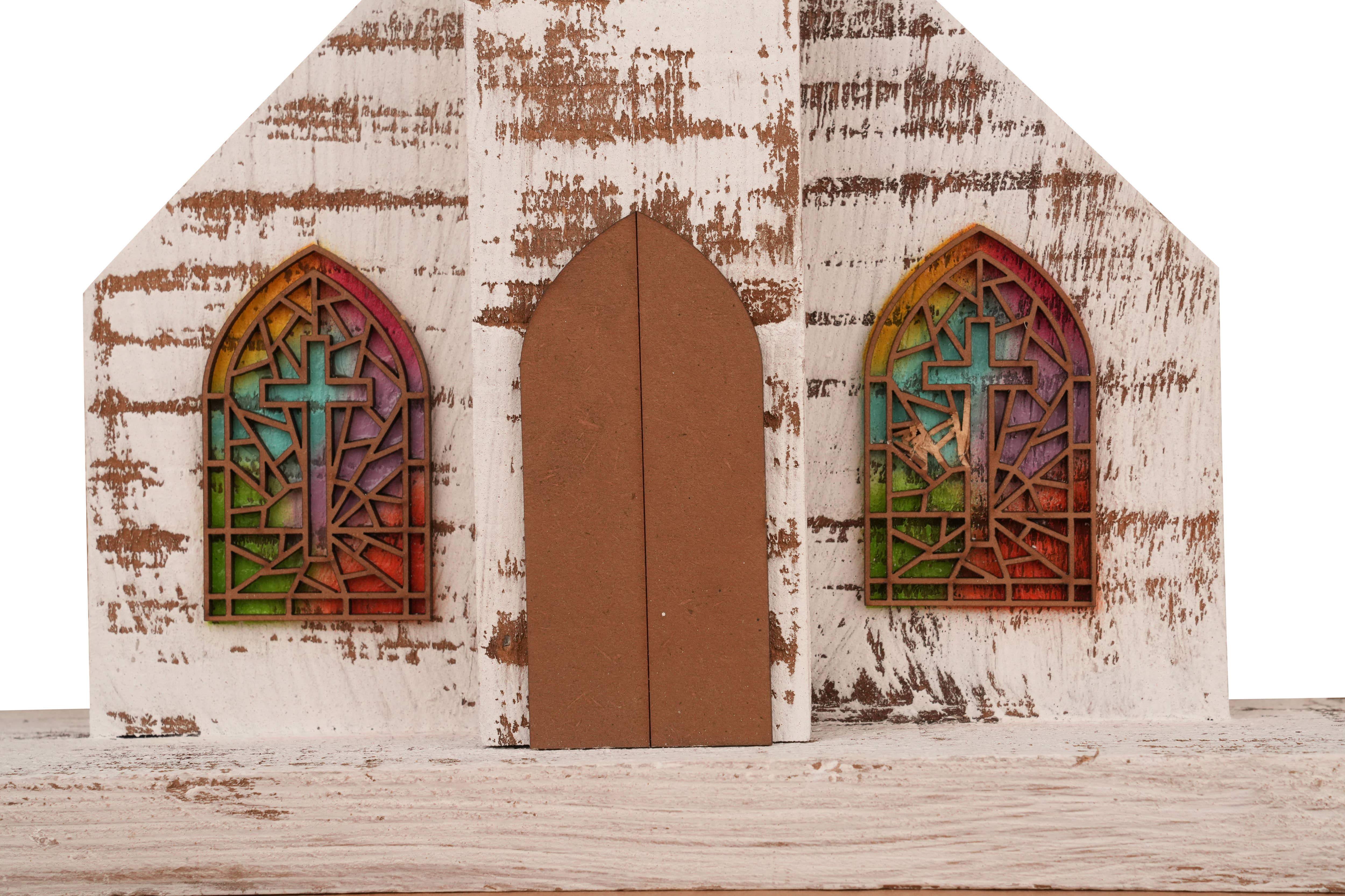 My Amigos Imports - Vente Décorations de table - Dessus de table Farmhouse-Church-Elegant-Rustic-11x13 - Trois couleurs12