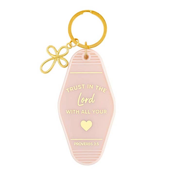 Faithworks by Creative Brands - Wholesale Keychain - Unisex - Scripture Keytag-Proverbs 3:5