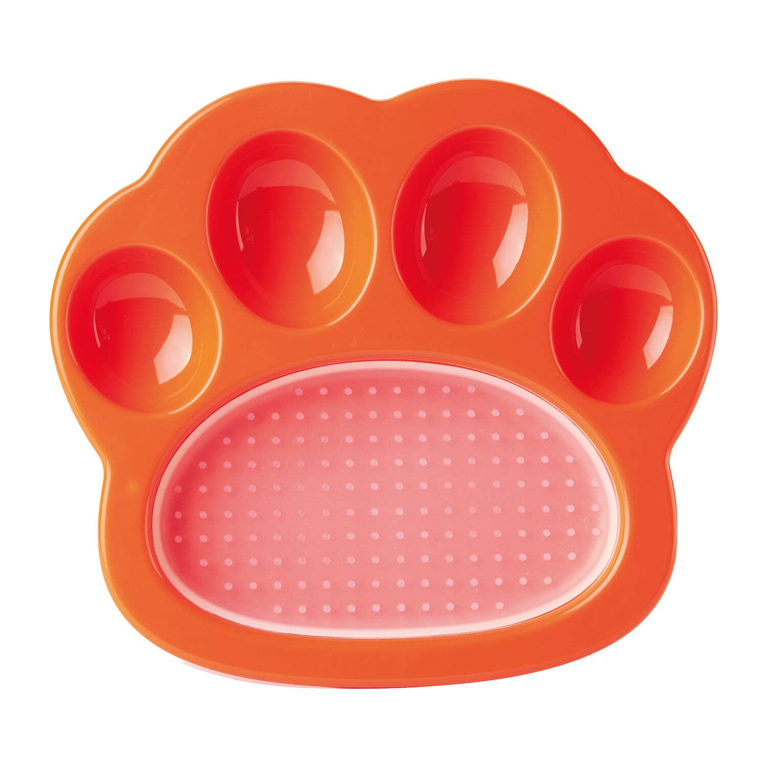PetDreamHouse – wholesale Pet bowl – Cat/dog – PetDreamHouse PAW 2-IN-1 Mini Slow Feeder & Lick Pad0