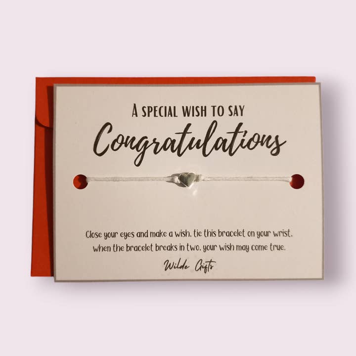 A special wish - Congratulations for wholesale by Wilde Gifts UK