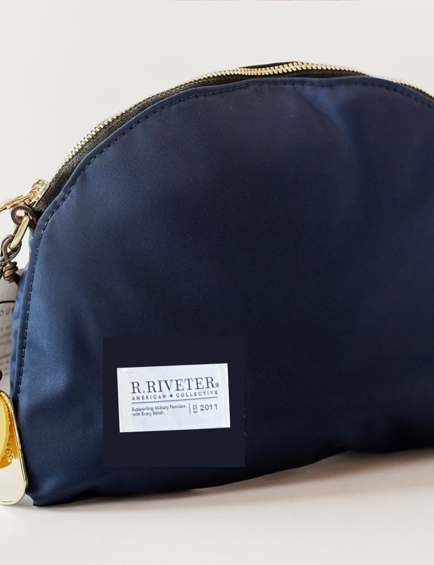 R.Riveter - Wholesale Crossbody Bag - Women's - Hopper | Navy Nylon3