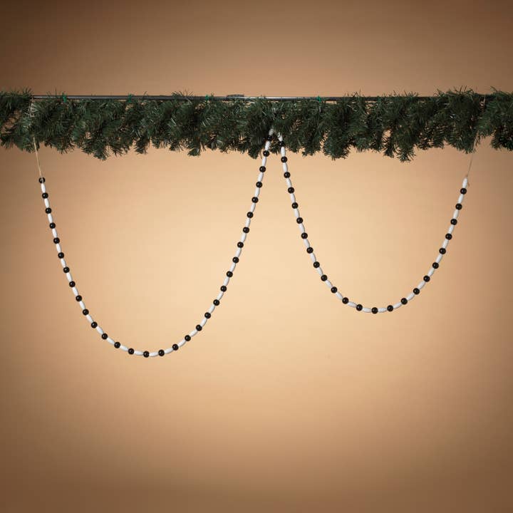 Promo 72"L Wood Beads Garland for wholesale by The Gerson Companies