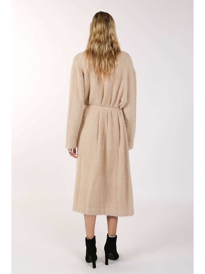 Beulah Style - Wholesale Robe - Women's - Fuzzy Alpaca Maxi Robe
MC41476