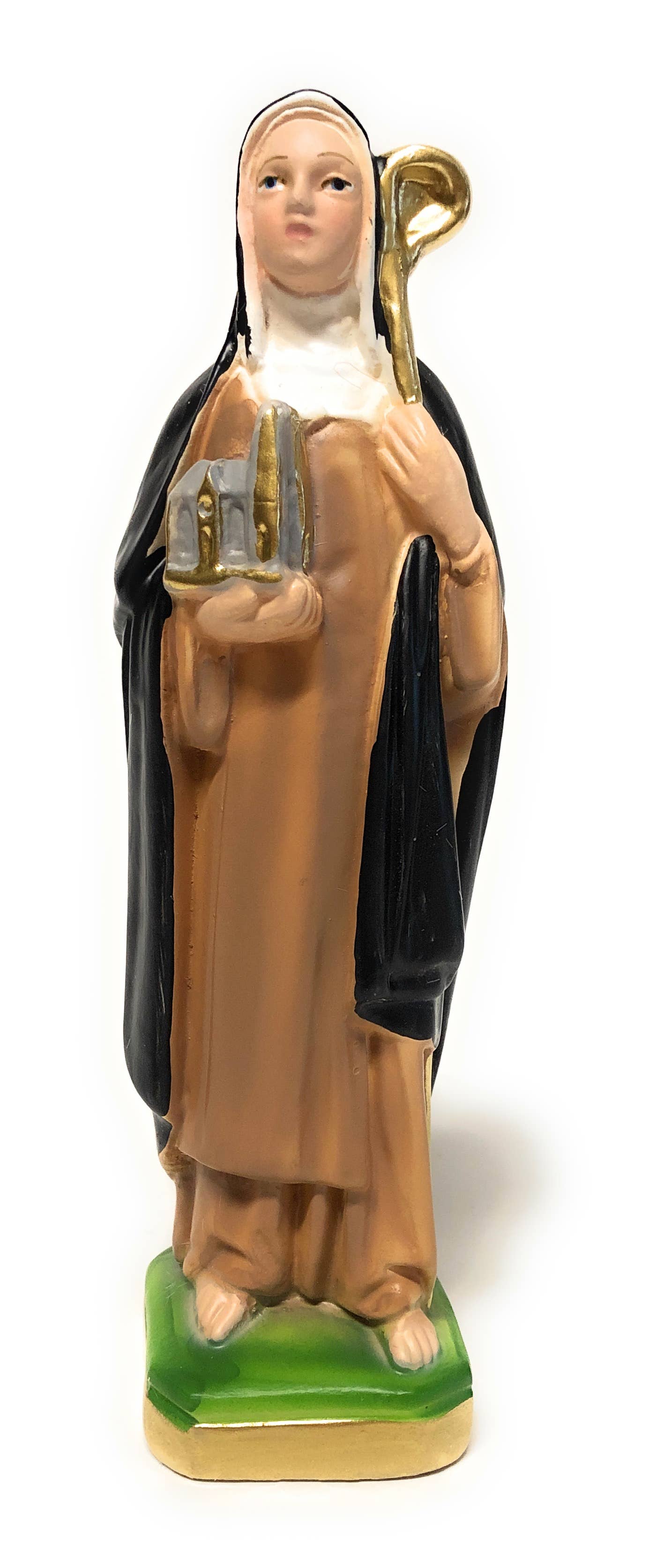 Costa Articoli Religiosi - Wholesale Decorative Figurine - Statue of Saint Bridget in plaster cm. 200