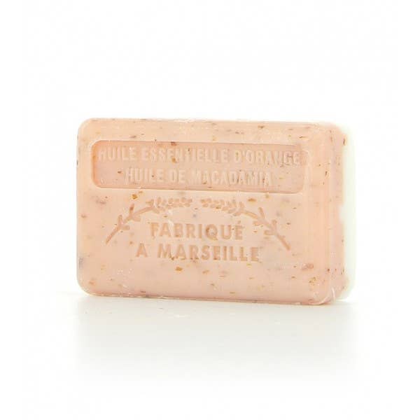 Savons.nl - Savon de marseille distributeur - Venta al por mayor Pastilla de jabón - 41 jabones exfoliantes "Tandem" con aceite de naranja y macadamia 125 g2