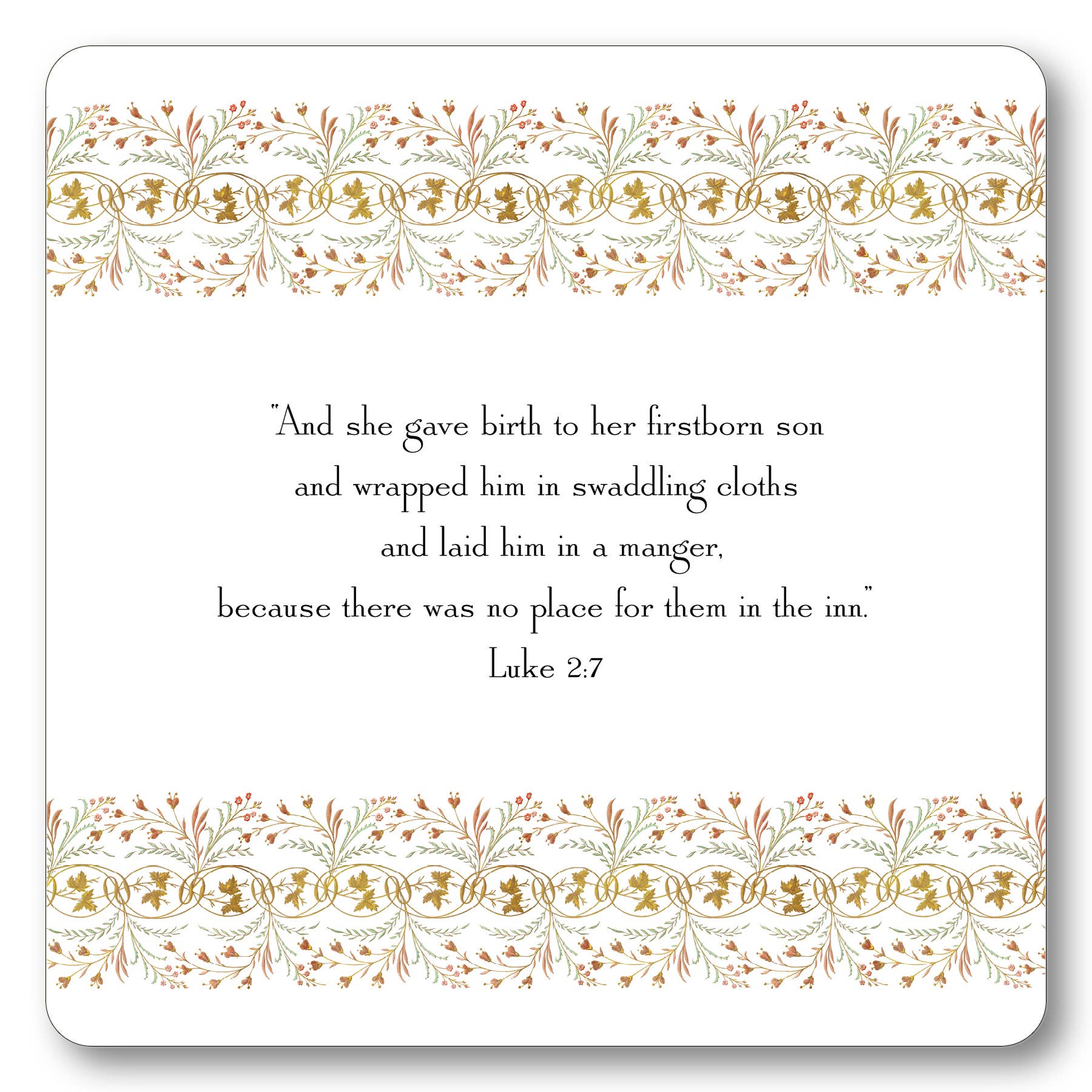 Maison de Papier - Wholesale Advent Calendar - VCO0001999 Christmas Quote Set 5.5" 8