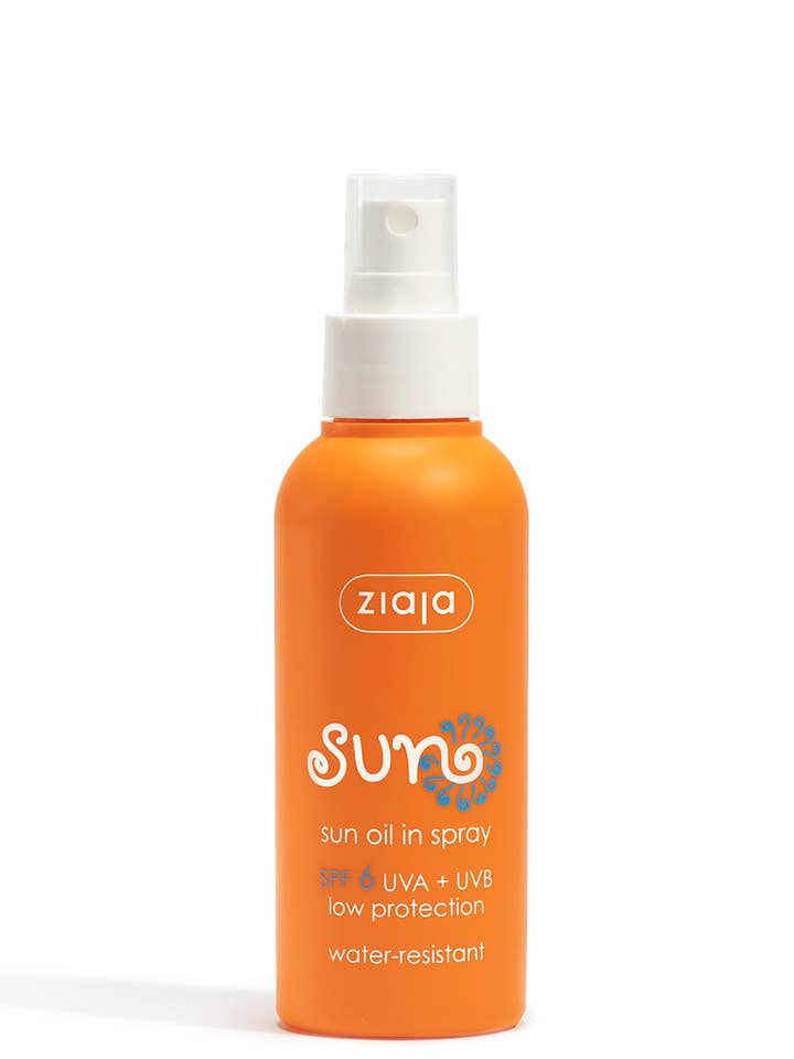 Ziaja Sun Oil In Spray Spf 6 125Ml for wholesale by Ziaja