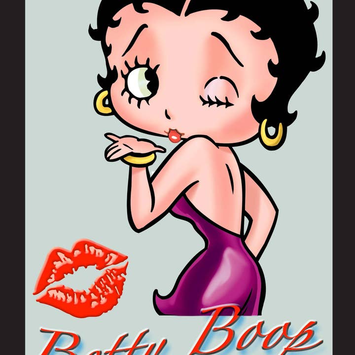 Instant Gifts International - Wholesale Wall Mirror - Decorative Mirror - Betty Boop Winking