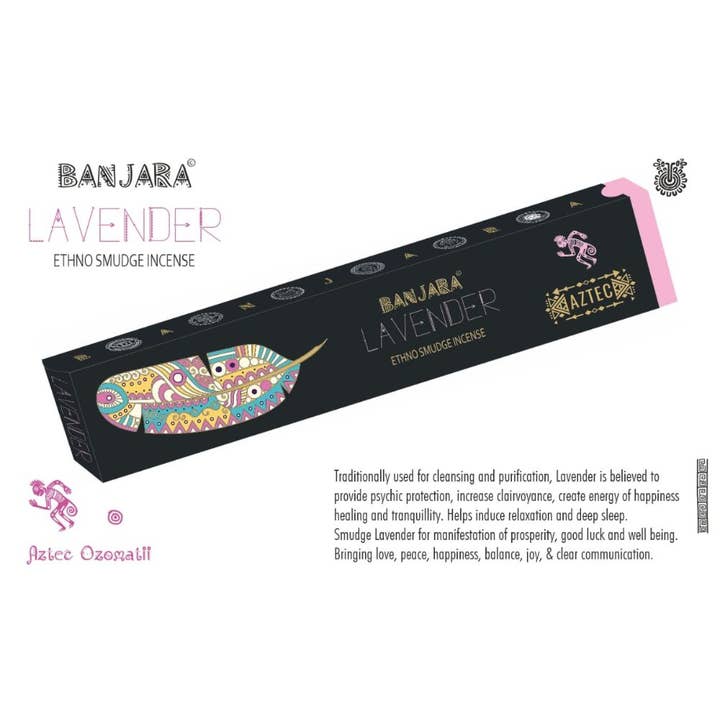 BANJARA 15gms - Lavender Incense for wholesale by WONDER IMPORTS AUSTRALIA