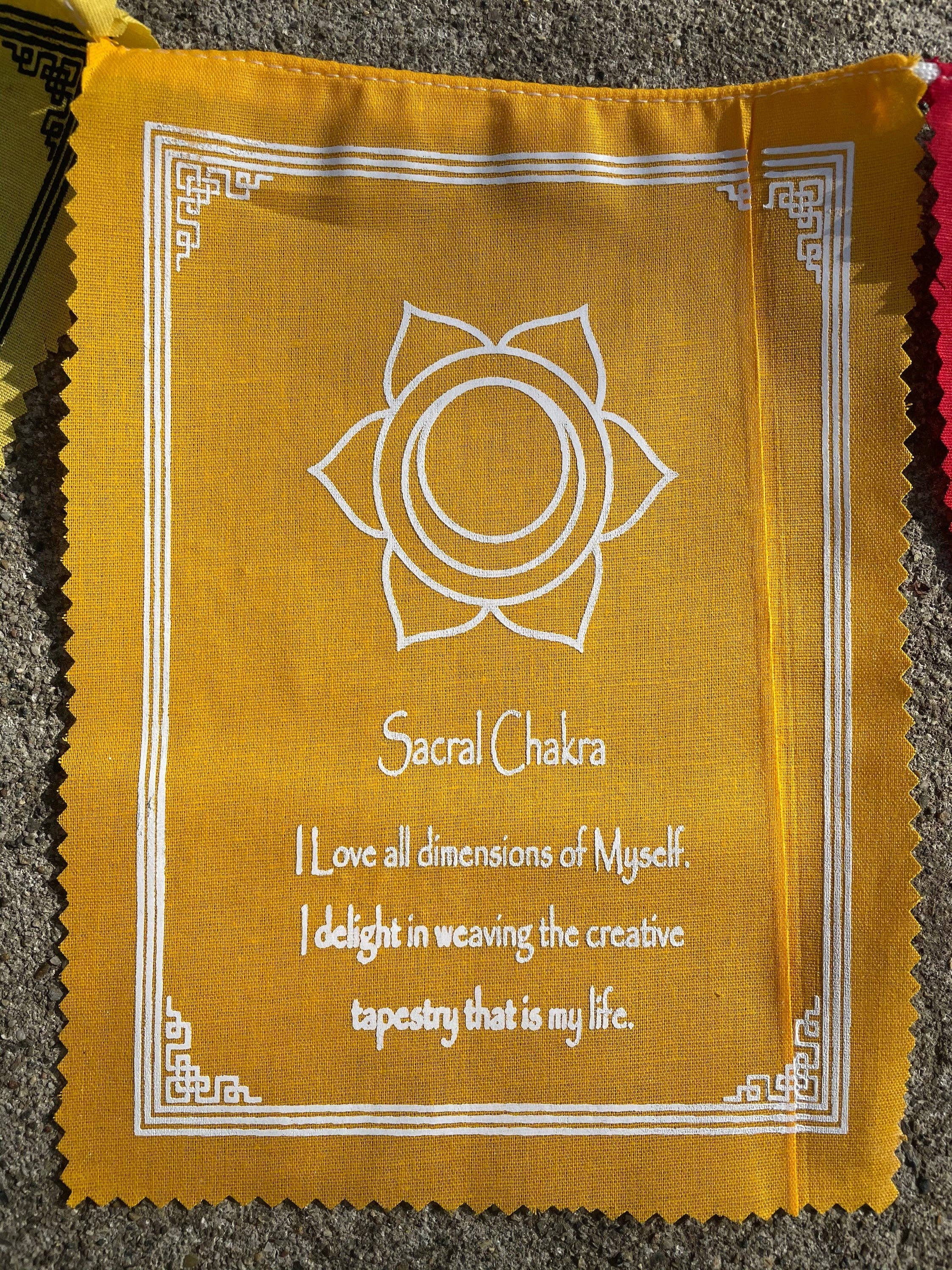 Like International - Wholesale Flag - 7-Chakra Prayer Flags Bright Decor10