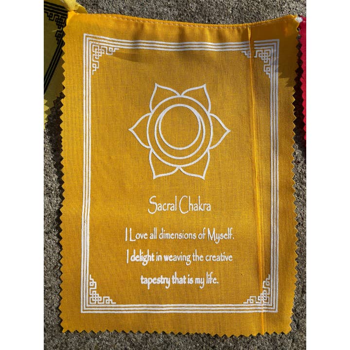 Like International - Wholesale Flag - 7-Chakra Prayer Flags Bright Decor10