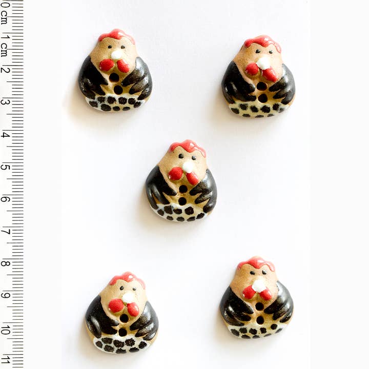 L431 Chicken Buttons for wholesale by Incomparable Buttons