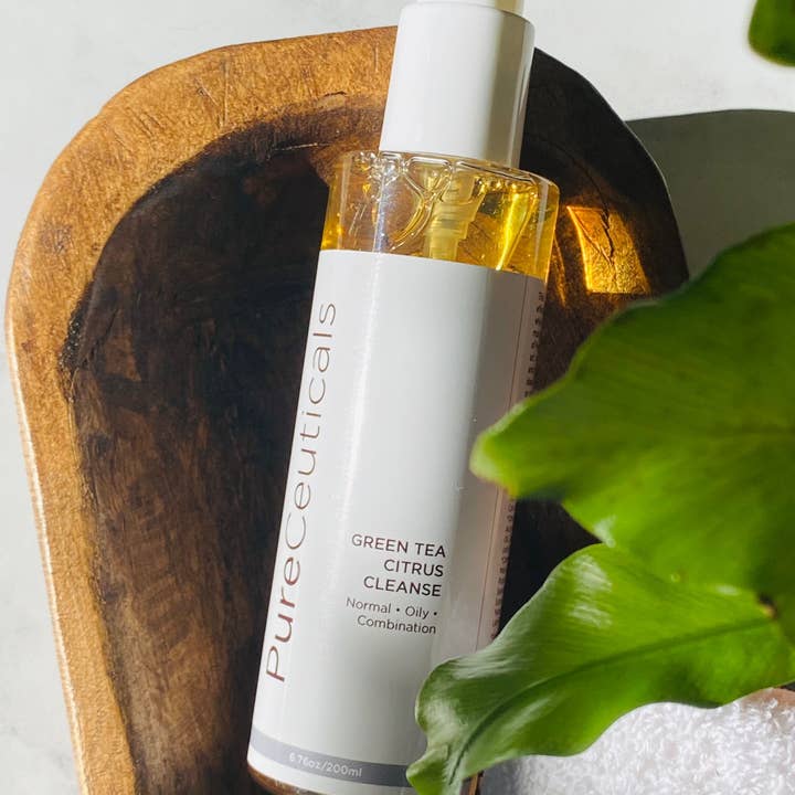 PureCeuticals Skin Care - Wholesale Facial Cleanser - Green Tea Citrus Cleanse1
