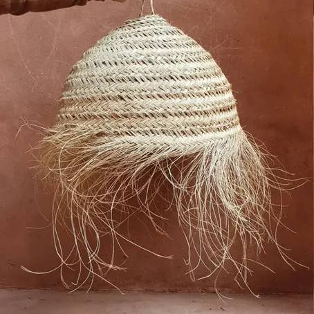 Moroccan Natural bazaar - Wholesale Lamp Shade - Moroccan Straw Lampshade - Boheme Decoration - hanging lamp