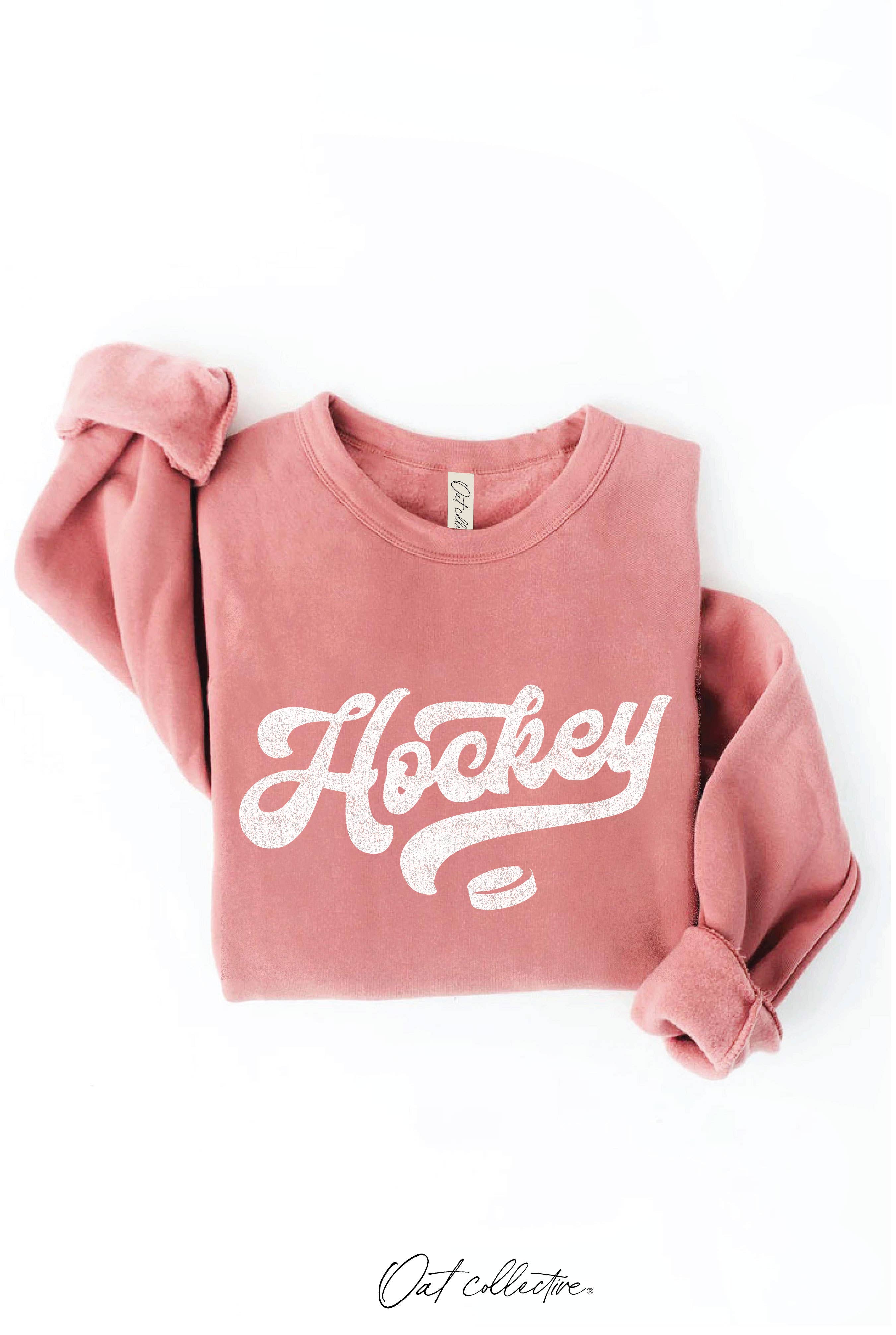OAT COLLECTIVE - Vente Sweat-shirt à imprimés – femme - Chandail à motif HOCKEY2