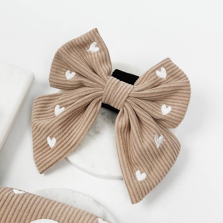 Chai Hearts Sailor Bow Tie for wholesale by Cocopup London