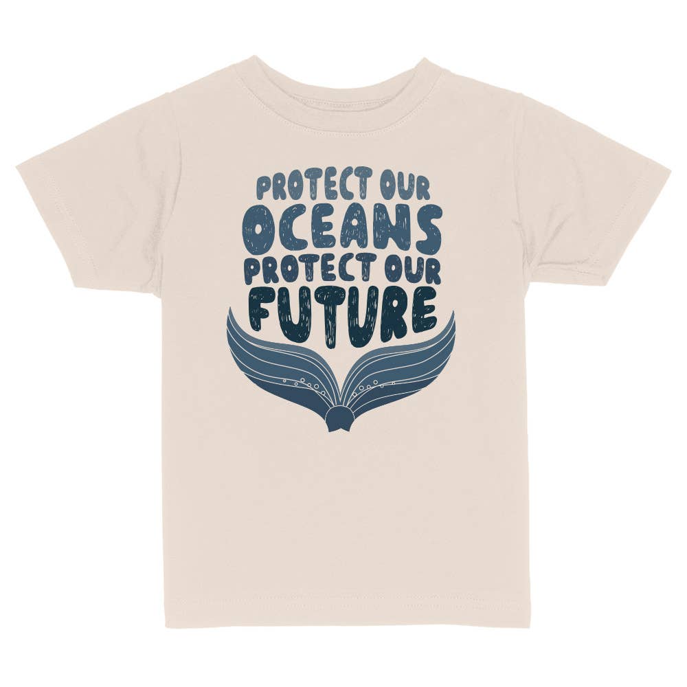 femfetti - Wholesale Screen Printed T-Shirt - Kids - Protect Our Oceans Toddler or Youth Shirt4