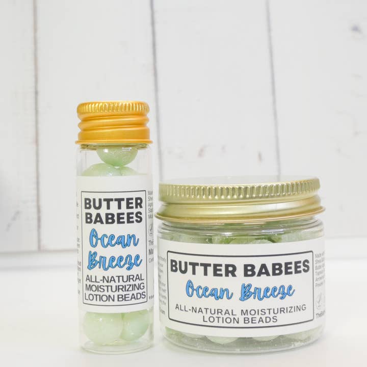 Ocean Breeze– Solid Shea Body Butter handmade natural lotion for wholesale by Dot & Co.
