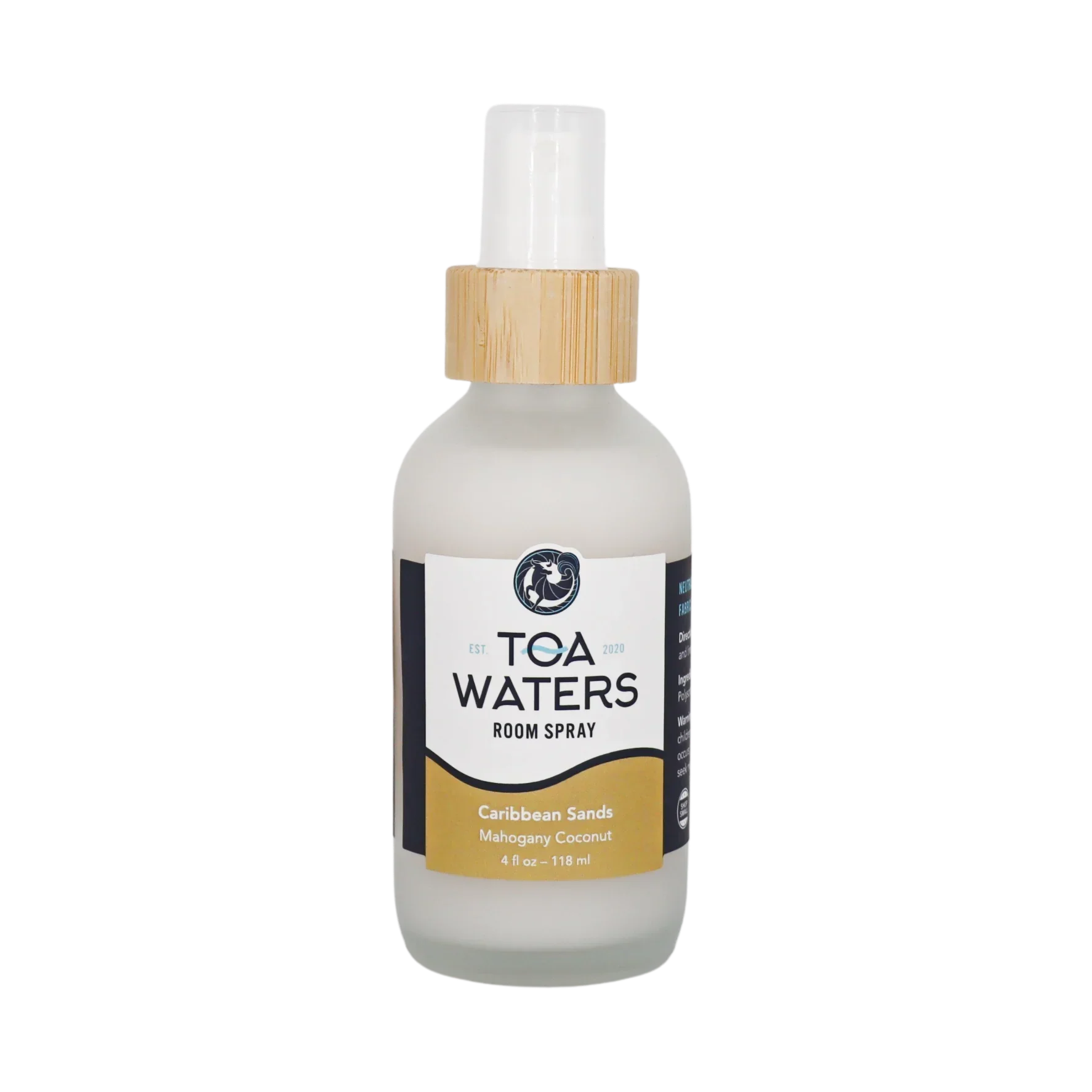 VIAI Beauty - Wholesale Room & Linen Spray - TAO Caribbean Sands Room Spray - Mahogany Coconut0