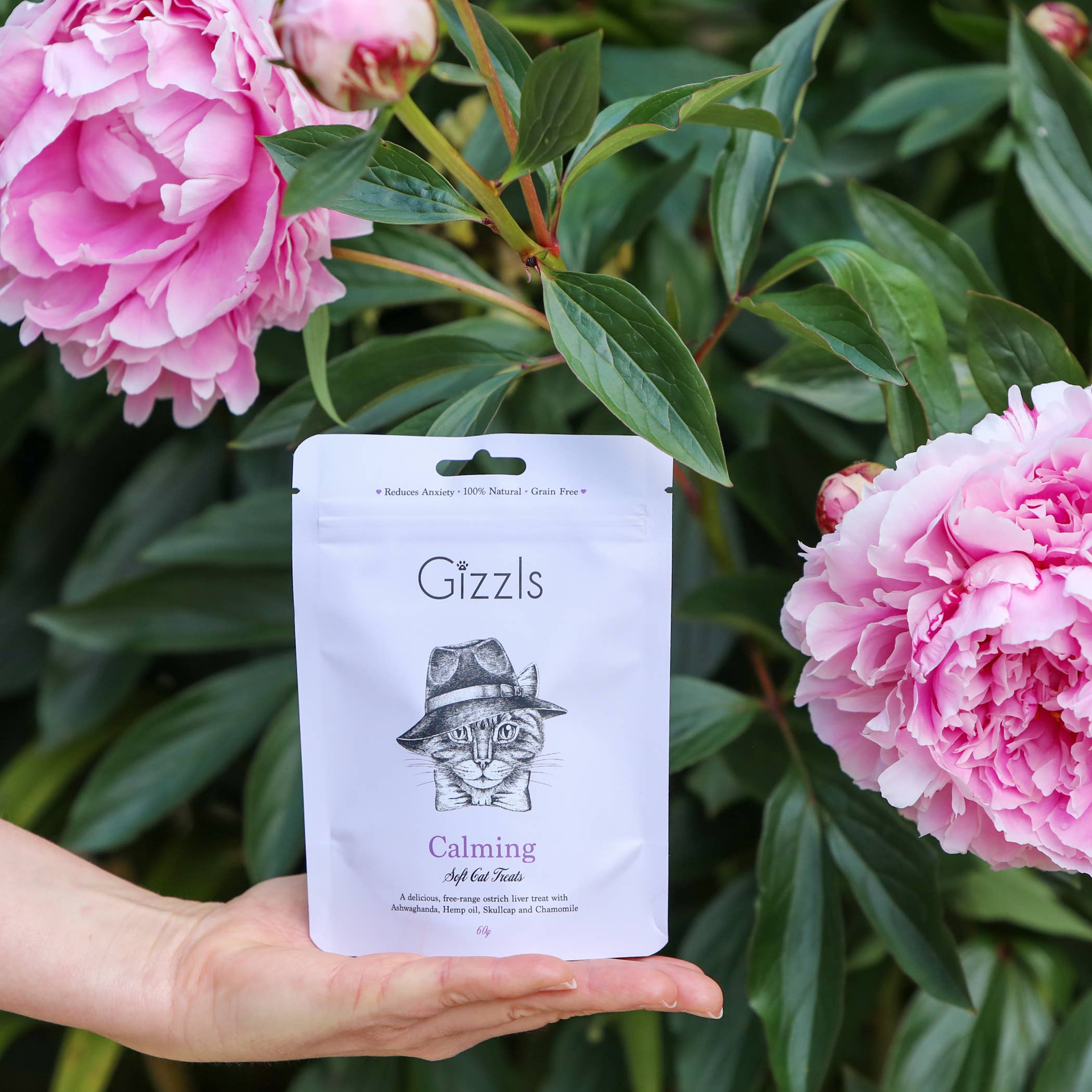 Gizzls – wholesale Pet treats – Cat – Calming Soft Cat Treats3