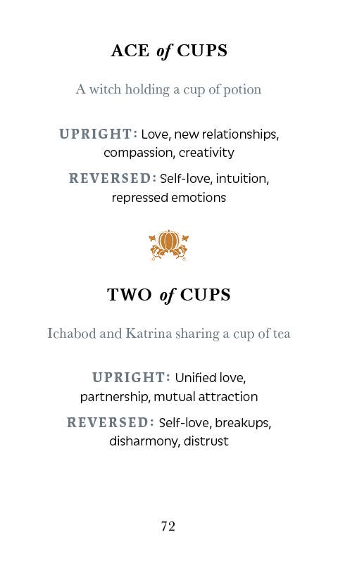 REDFeather - Wholesale Tarot Cards - The Legend of Sleepy Hollow Tarot —Headless Horseman Edition9