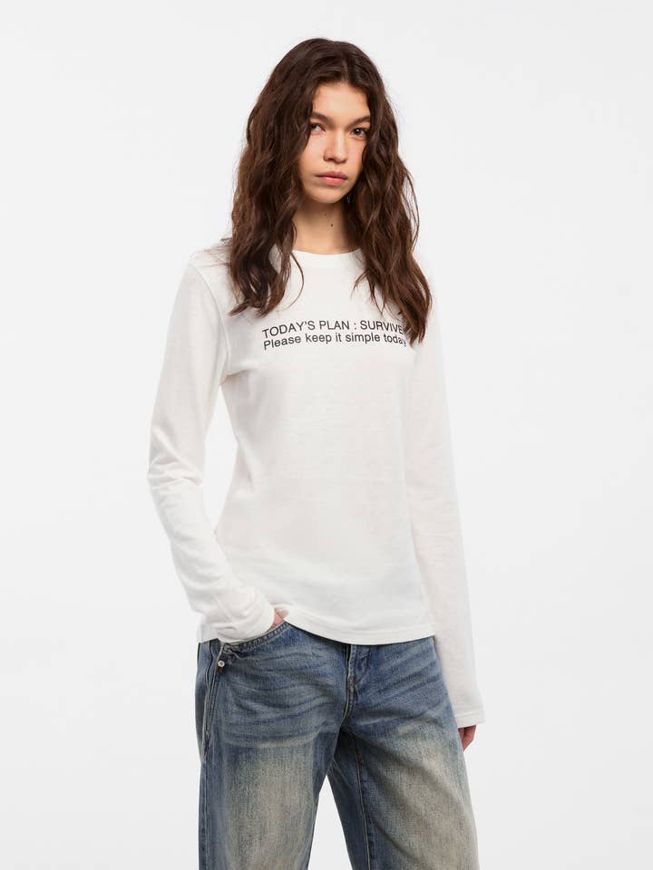 CUBIC Long-sleeved T-shirt for wholesale by CUBIC